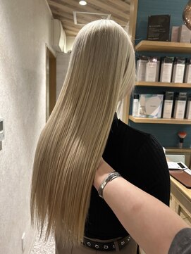 ティグルフォーヘア(TIGRE for hair) ホワイトブロンド