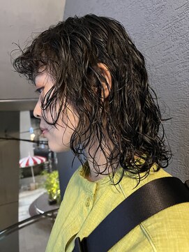 アルカナ 明治神宮前原宿(ARCANA) ウルフパーマ　スパイラルパーマ　ウルフカット　くるくるパーマ