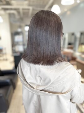 イルファ セイユウ 上野芝店(ehl:fa SEIYU) ボブ/ミディアム/スモーキーカラー/20代30代40代50代