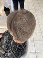 カラーサロンビスカリア 相模原エリア 淵野辺駅店(Color salon Biscaria) 白髪に馴染ませるぼかしで自然なグレーカラーへ