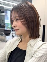 アビーファイブ(ABBEY 5)&nbsp;ナチュラルボブ外はねボブレイヤーボブくびれボブ外ハネボブヘア