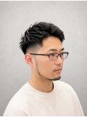 フェードアップバングショート