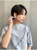 ナチュラルショート/ショートボブ/韓国/顔周り/20代30代40代50代