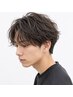 【ナチュラルで朝が楽に！】メンズカット+ニュアンスパーマ