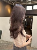 ★ブリーチなしダブルカラーピンクラベンダーピンクパープル