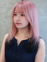 プネル 渋谷(PUNEL)&nbsp;渋谷/ピンクベージュ/ワンホンヘアローライトカラーケアブリーチ