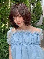 アプリ 大宮西口(appri)&nbsp;１９韓国風ボブレイヤー顔まわりカット前髪艶髪透明感カラー