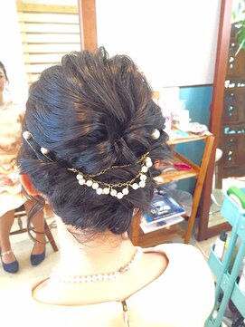 ロカット サロン(Roquat Salon) くるりんぱアレンジアップ【ヘアセット　立川南口/立川南】