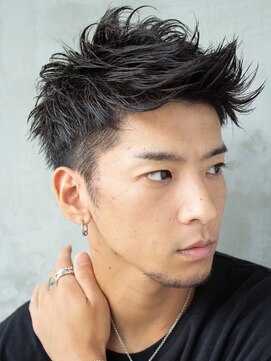 オースティン 門前仲町(AUSTIN) AUSTIN メンズアップバング×束感ショートマッシュ