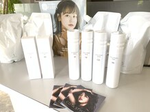 ヘアーフォーカスの雰囲気（こだわったオススメのホームケア商品も多数用意しています！）