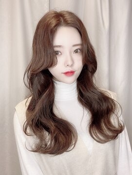 韓国ヘアスタイル 現地レイヤーカット L レア 渋谷 Le A のヘアカタログ ホットペッパービューティー