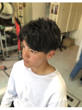ヘアーメイク マック(Hair Make MX) ☆センターパートマッシュ
