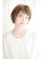 シュシュット(chouchoute)&nbsp;吉祥寺/大人かわいいマッシュショートボブカーキグレージュ/079