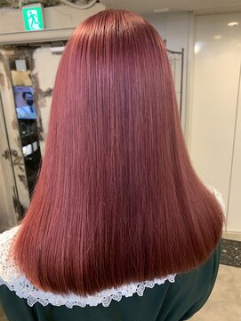 ヘアスタジオニコ(hair studio nico...) pink