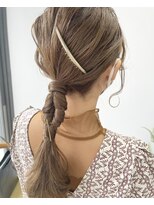ヘアー アイス 御器所本店(HAIR ICI)&nbsp;くるっとローポニー