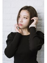 ノイン(noine)&nbsp;オイルなどのスタイリング剤をつけて・冬/20代/30代/40代