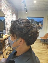 チルヘアー(CHILL hair)&nbsp;大人の色気マッシュショート（パーマ履歴有り）