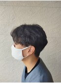 毛先パーマ