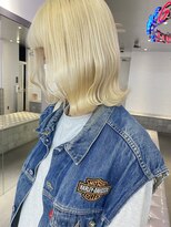 ゲーム 原宿店(GAME)&nbsp;ダブルカラー/ミルクティーベージュ/ケアブリーチ/ハイトーン