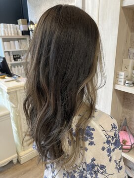 キャアリー(Caary) 福山美容室caary大人気イルミナカラー　フェイスフレーミング