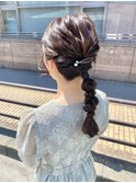 お呼ばれアレンジ