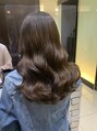 アピッシュ ギンザ(apish ginza) コテ超えの韓国コテ巻き風パーマ♪