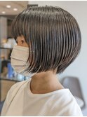 柔らか前下がりショート!