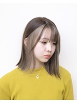 ルプラ ガーデン(le-pla garden) インナーカラー#切りっぱなしボブ#ブリーチ#ダブルカラー#豊橋