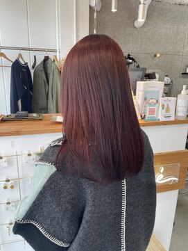 アエタ(Aeta.) カシスレッド×顔周りレイヤー