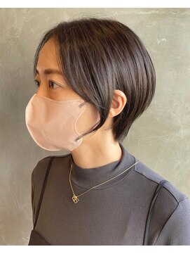 コレット(COLETTE) 【大人可愛い◎】耳掛けショート×イルミナカラー