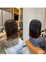 ナチュラル 古川店(Natural)&nbsp;古川　大崎市　縮毛矯正　髪質改善　トリートメント　艶髪カラー