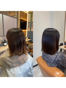 ナチュラル 古川店(Natural) 古川　大崎市　縮毛矯正　髪質改善　トリートメント　艶髪カラー