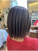 【徳島PACO】バレイヤージュ×ボブ