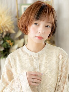 カバーヘア ブリス 戸田公園西口店(COVER HAIR bliss) ダブルカラーハイライトフレンチガーリーa戸田公園10代20代30代