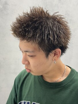 ルースト 西院店(ROOST) 直毛でも簡単にきまるスパイキーショート