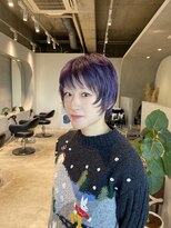 ニト(nito)&nbsp;青みパープルにザクザクbang