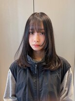 ジョエミバイアンアミ(joemi by Un ami) レイヤーカット/ブルージュカラー/ワンカールレイヤー