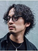 マッシュウルフカット波巻きパーマツイストスパイラルパーマ★