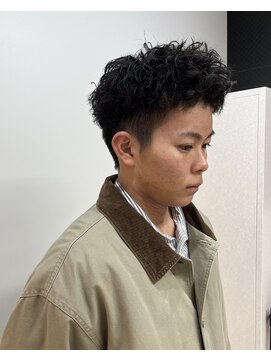 アンジェリカラボ 高田店(ANGELICA LABO) 【ANGELICALABO 高田店市川誠人】スパイキーショートピンパーマ