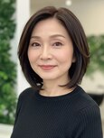 60代にオススメ★上品さ引き立つ大人のレイヤーボブ