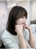 【顔周りカット】#シースルーパッツン
