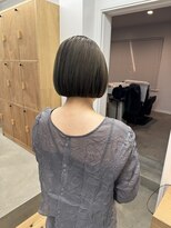 エント(ent)&nbsp;オリーブベージュ×ミニボブ