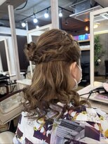 ラシクゼロ 草加駅前(Lashiku Zero)&nbsp;ハーフアップスタイル 9/10