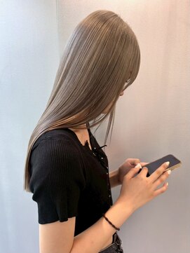 ペレ アネックス 大阪梅田茶屋町店(PELE ANNEX) くびれヘア/アプリコットオレンジ/ハイライトカラー/梅田