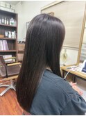 髪質改善ストレート＋カラー