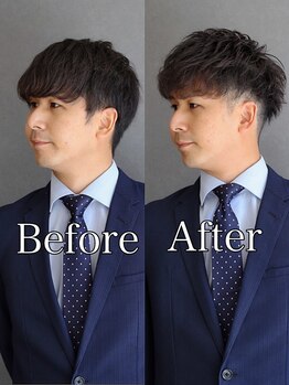 【木場/東陽町】計算し尽くされたデザイン力と似合わせ技術で、トレンド×扱いやすいスタイルに！<理容室>