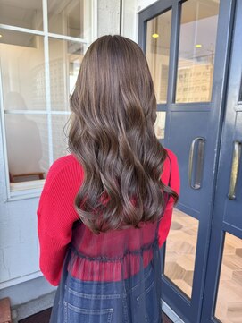 ブリーチ無しカラー