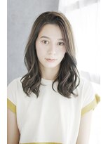 シュシュット(chouchoute) 大人ガーリーミディアムレイヤー似合わせカットダークアッシュ22