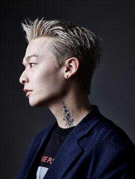 レガシー(REGASEA) ハイトーンショート ブリーチ メンズベリーショート