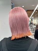 ブローチ(brooch)&nbsp;ピンクラベンダー　エンドカラー　静岡　草薙